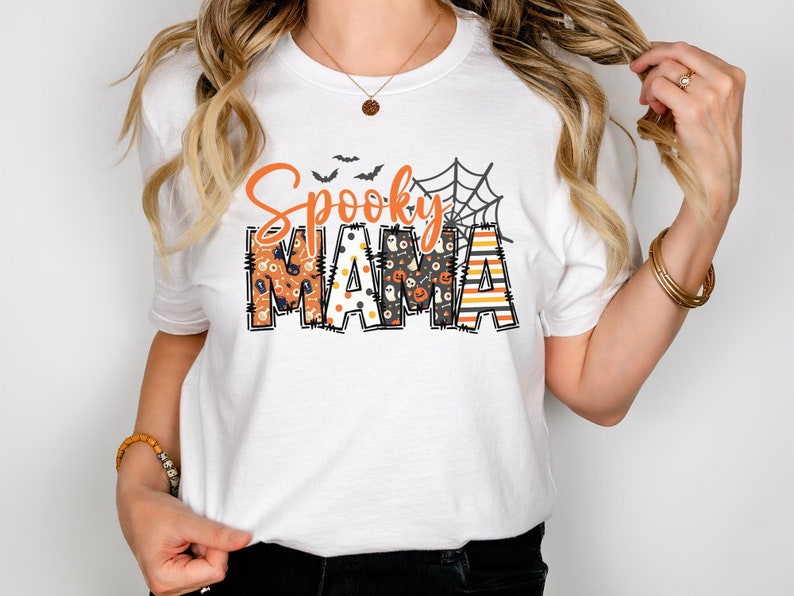 Spooky Mama Halloween Halloween T-shirt & Hoodie 0924
