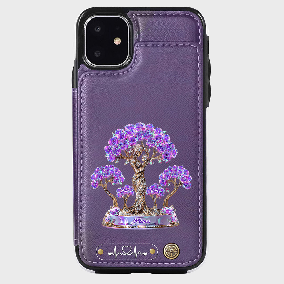 Best Mom Ever - Personalized Mother Wallet Phone Case