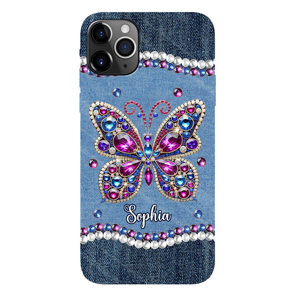Beautiful Butterly - Personalized Butterfly Full Print Phone Case