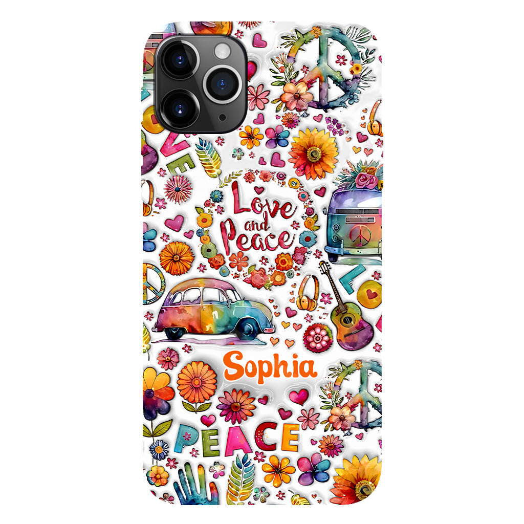 Hippie Soul - Personalized Hippie Full Print Phone Case
