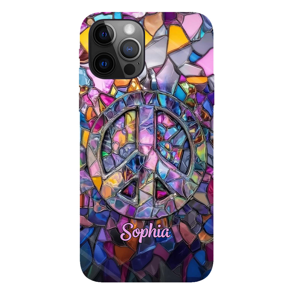 Hippie Soul - Personalized Hippie Full Print Phone Case