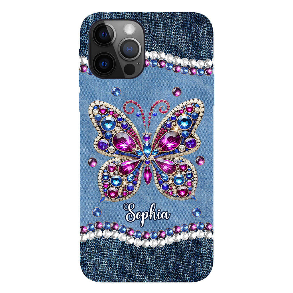 Beautiful Butterly - Personalized Butterfly Full Print Phone Case