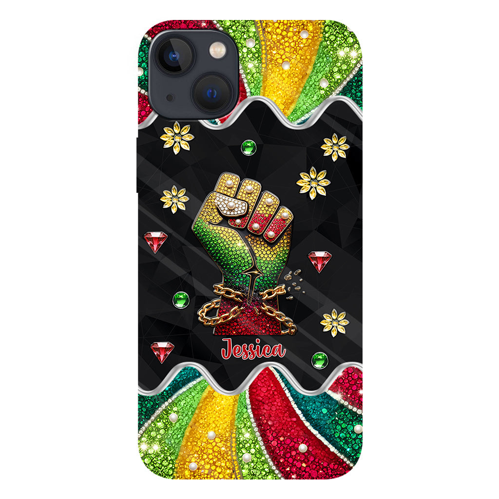 They Not Like Us - Personalized Juneteenth Full Print Phone Case & Phone Grip