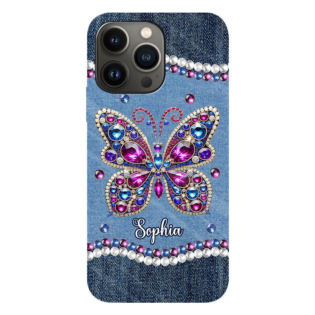 Beautiful Butterly - Personalized Butterfly Full Print Phone Case