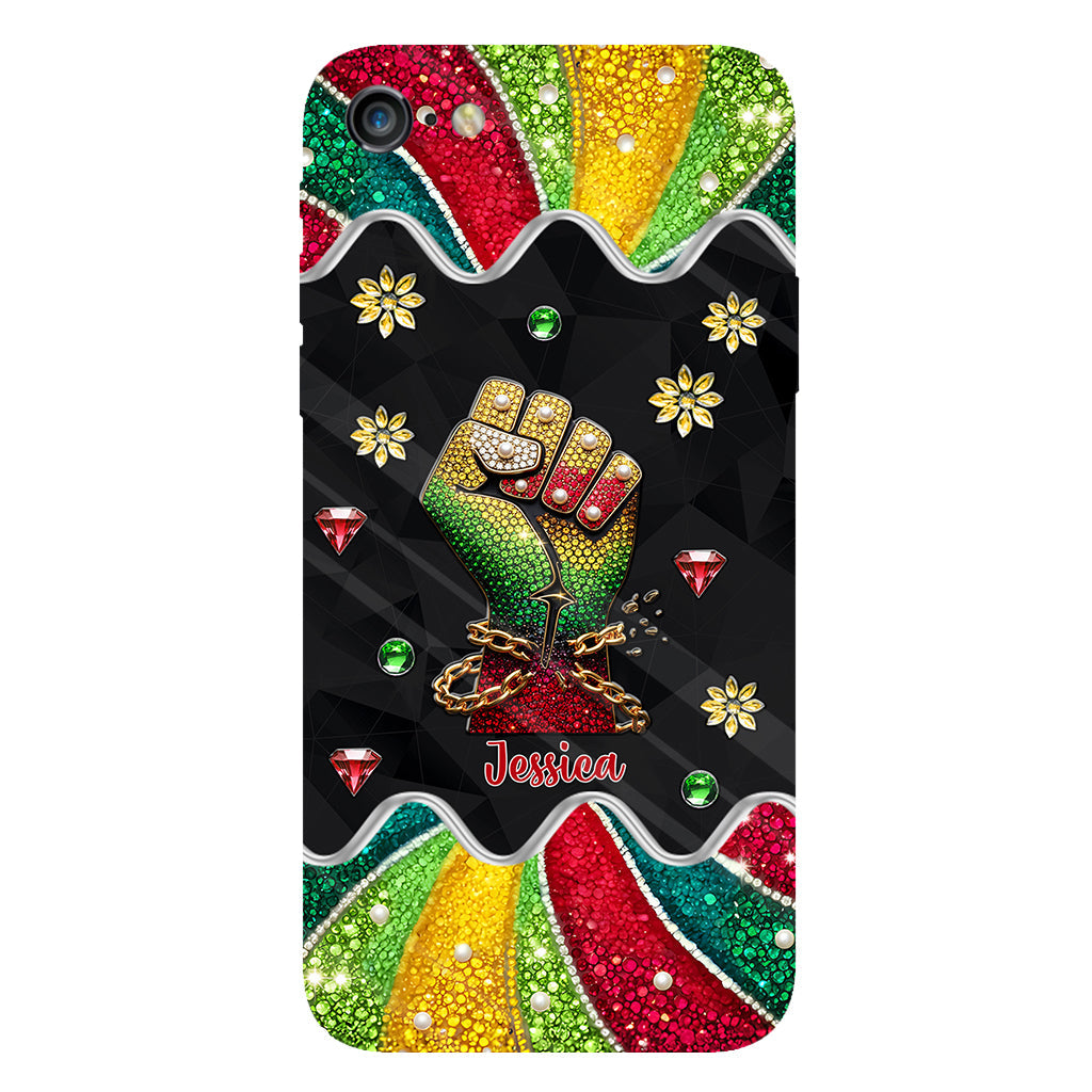 They Not Like Us - Personalized Juneteenth Full Print Phone Case & Phone Grip