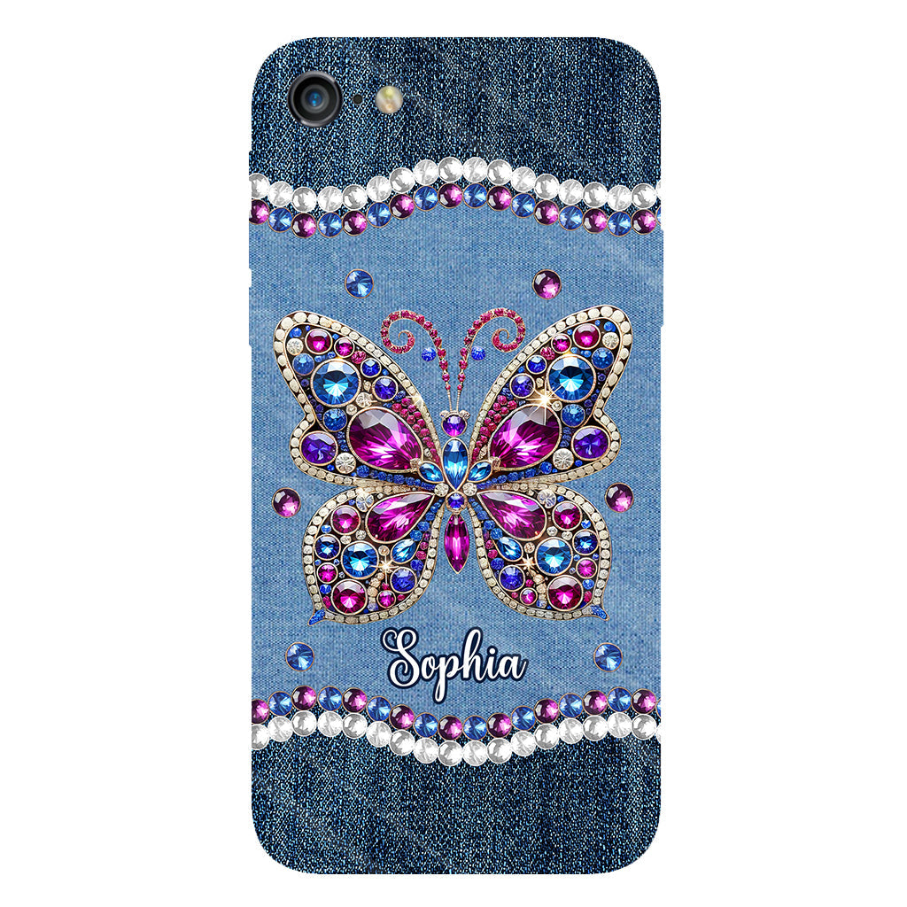 Beautiful Butterly - Personalized Butterfly Full Print Phone Case