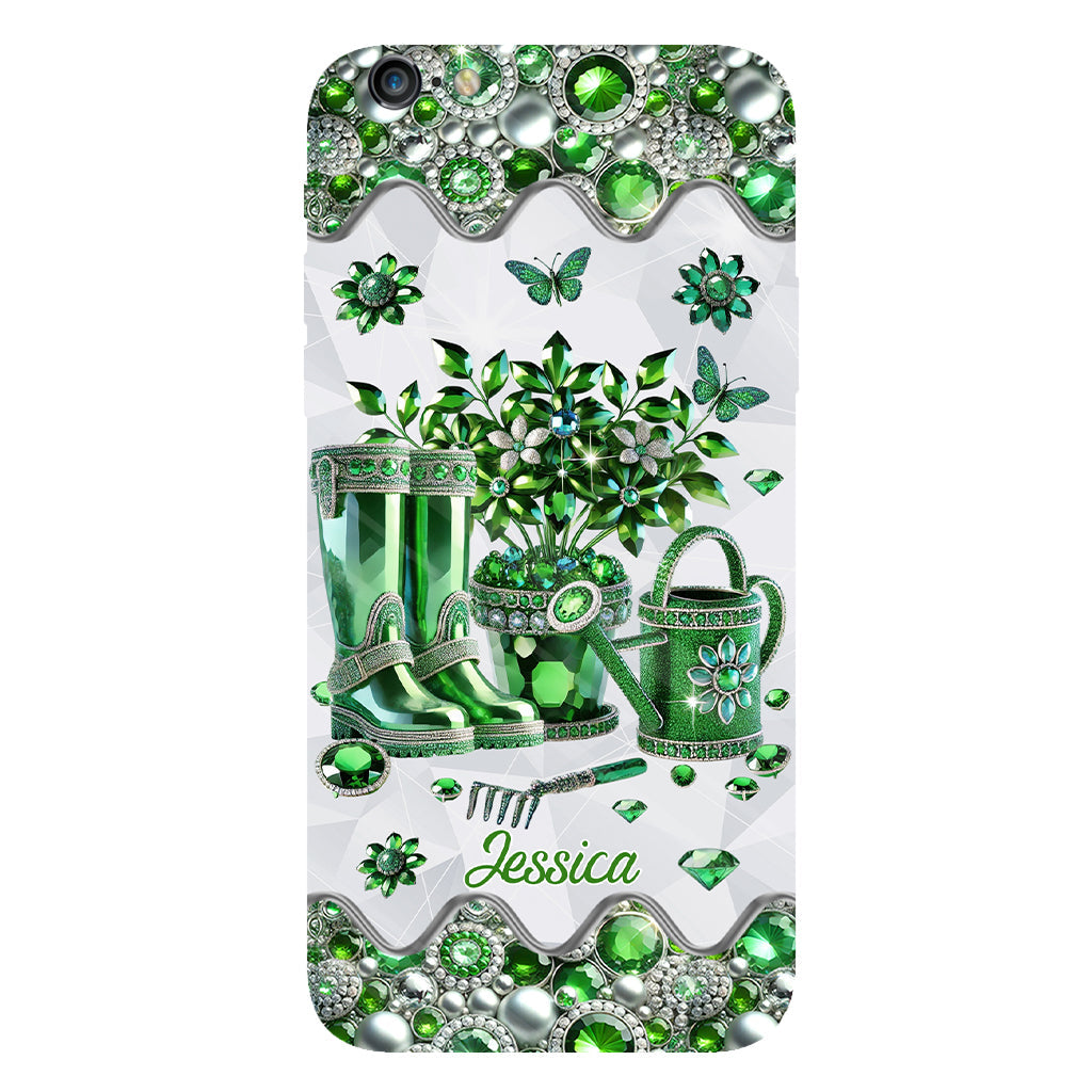 Just A Girl Who Loves Gardening - Personalized Gardening Full Print Phone Case
