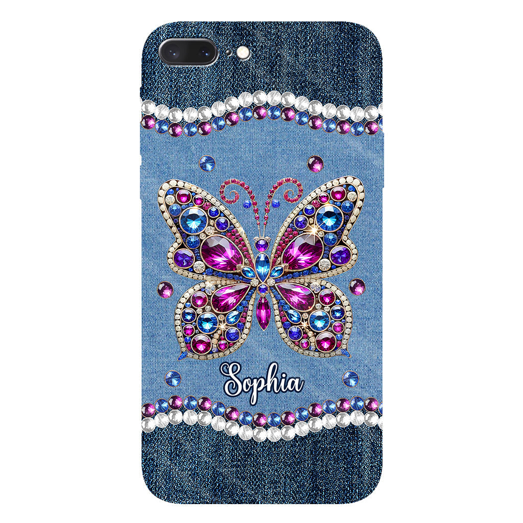 Beautiful Butterly - Personalized Butterfly Full Print Phone Case