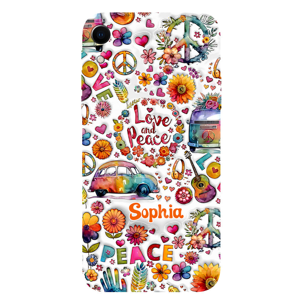 Hippie Soul - Personalized Hippie Full Print Phone Case