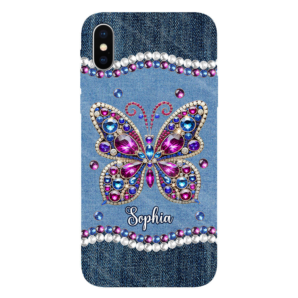 Beautiful Butterly - Personalized Butterfly Full Print Phone Case