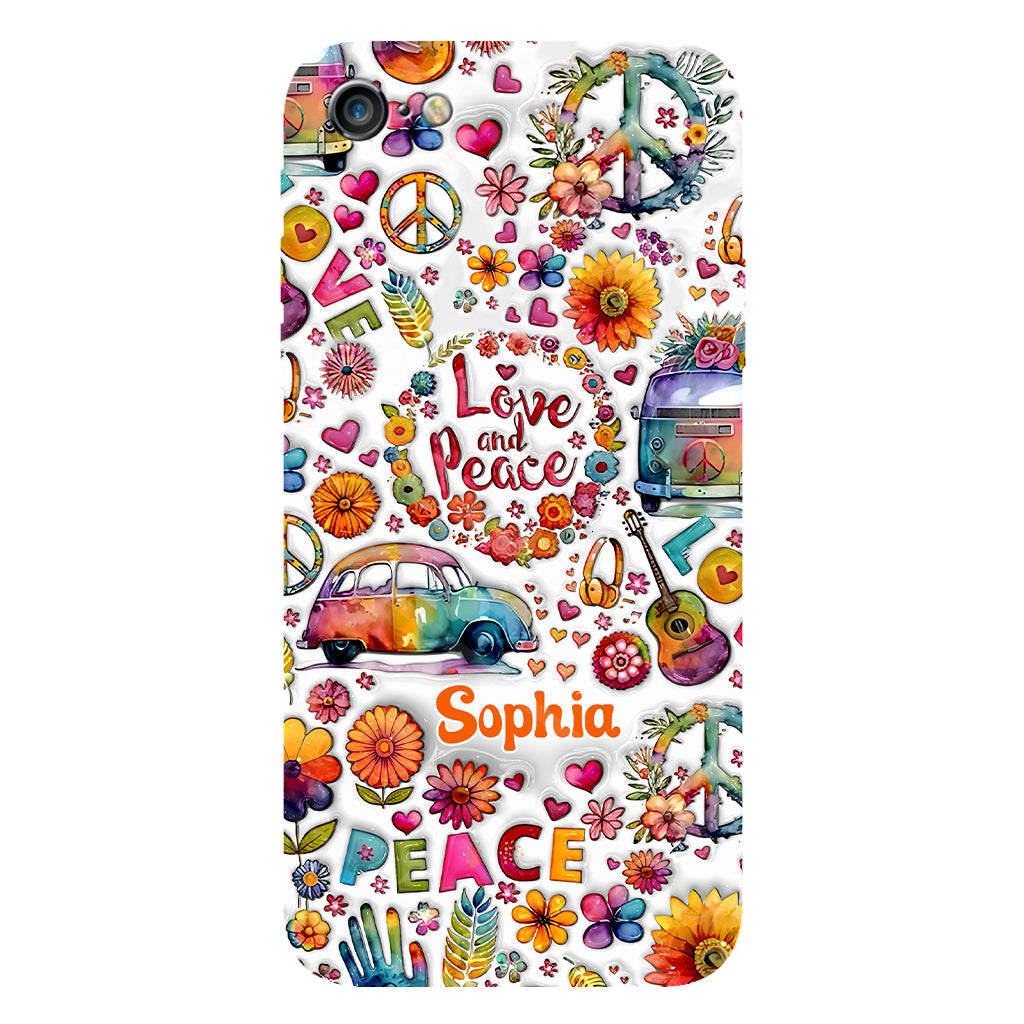 Hippie Soul - Personalized Hippie Full Print Phone Case