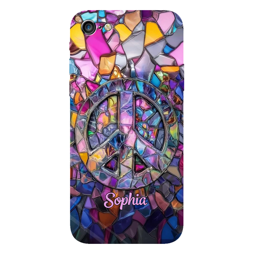 Hippie Soul - Personalized Hippie Full Print Phone Case