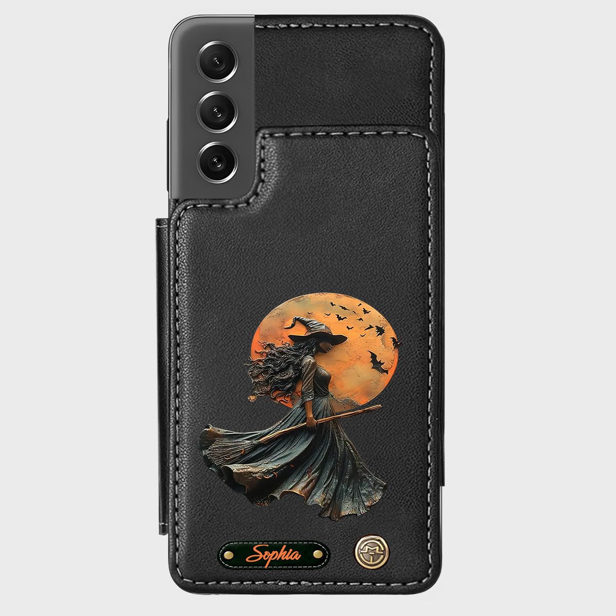 Magical Witch - Personalized Witch Wallet Phone Case
