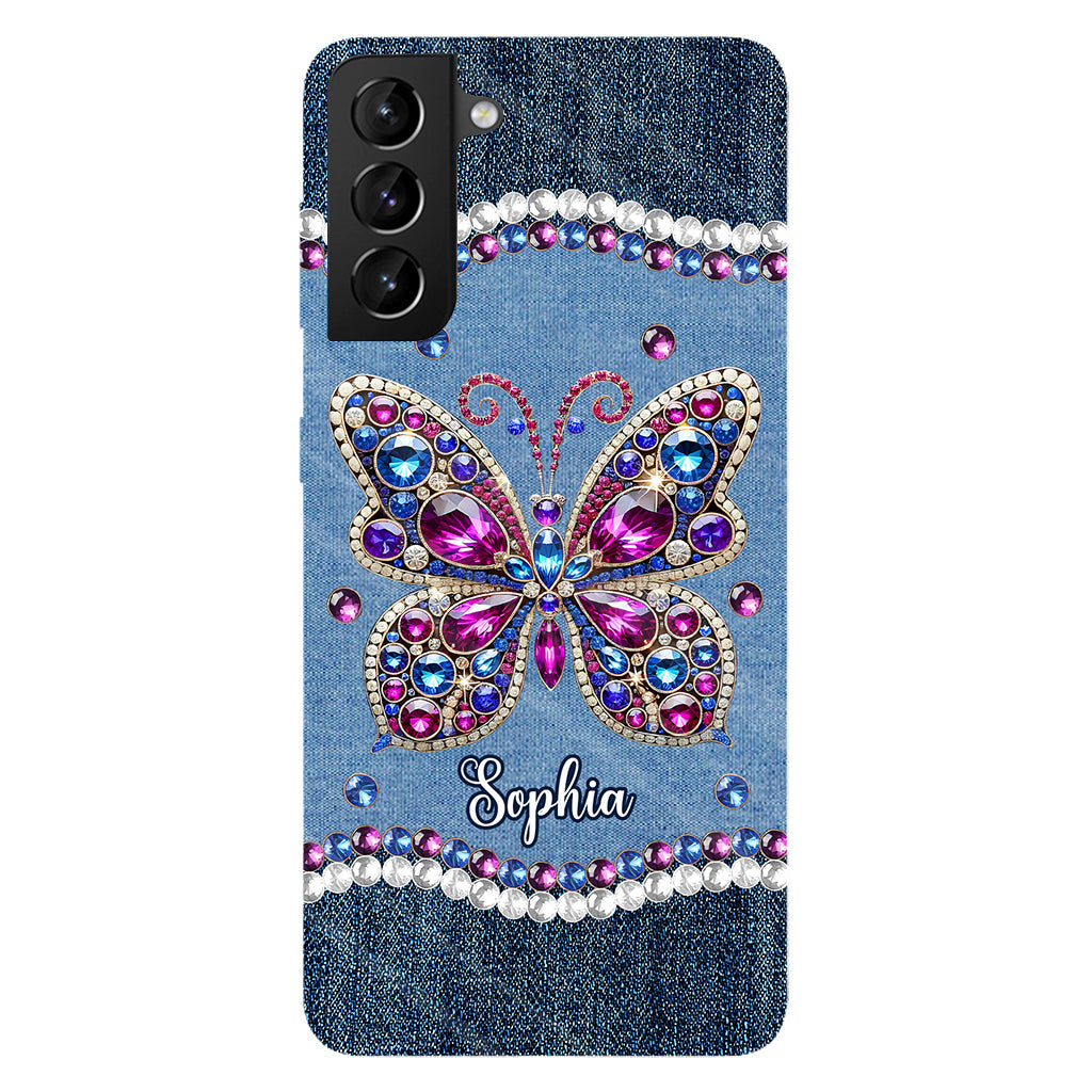 Beautiful Butterly - Personalized Butterfly Full Print Phone Case