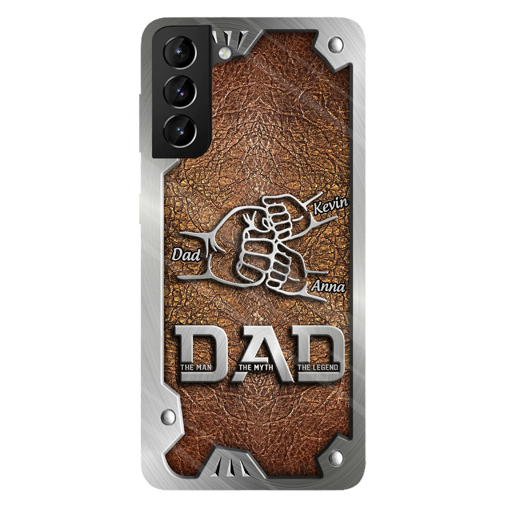 Dad The Man The Myth The Legend First Bump - Personalized Father Full Print Phone Case