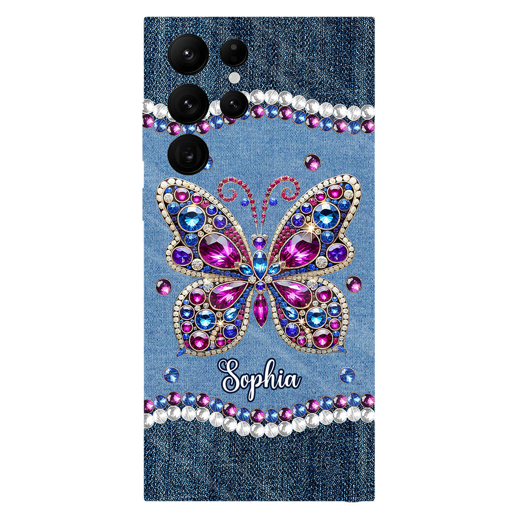 Beautiful Butterly - Personalized Butterfly Full Print Phone Case