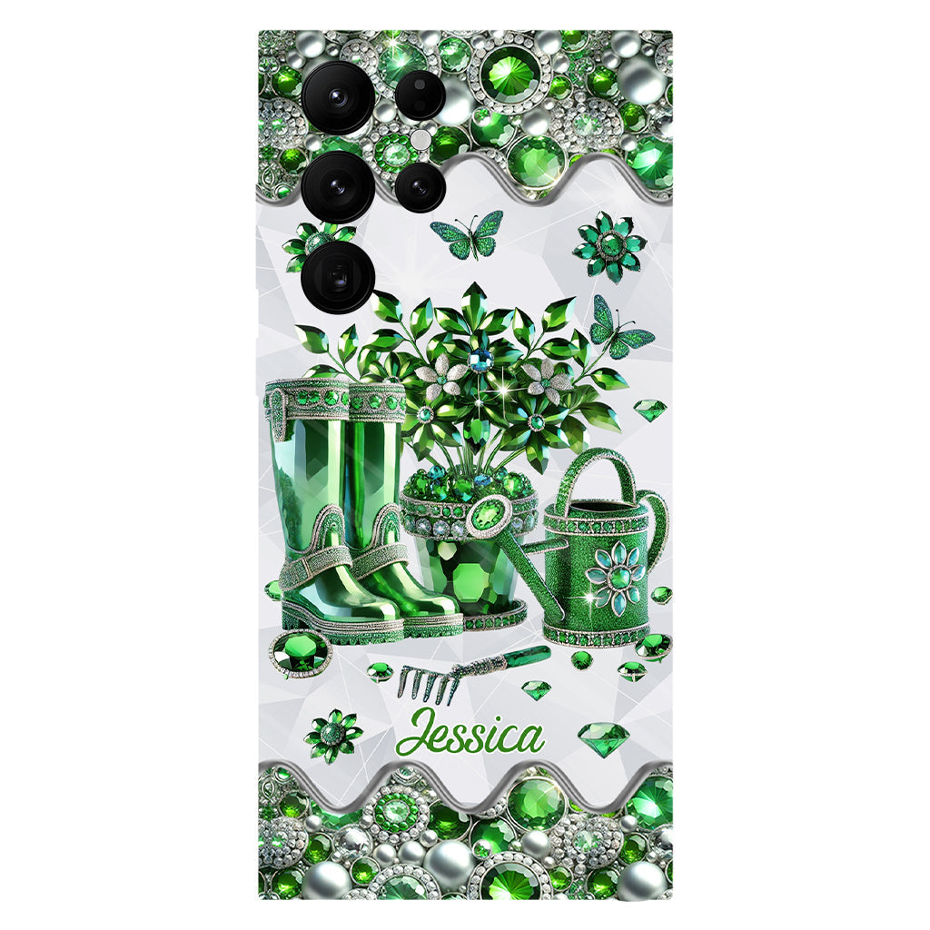 Just A Girl Who Loves Gardening - Personalized Gardening Full Print Phone Case