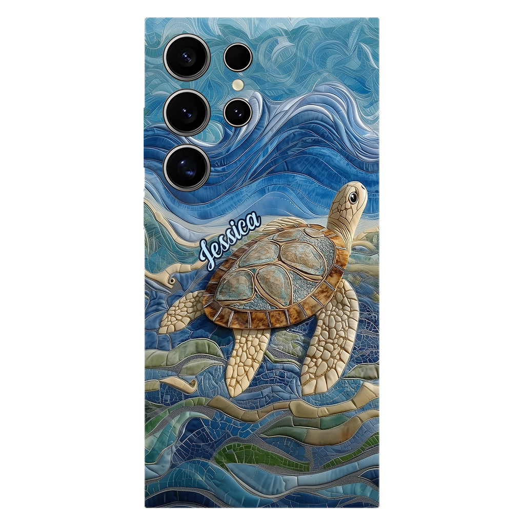 Love Turtles - Personalized Turtle Full Print Phone Case