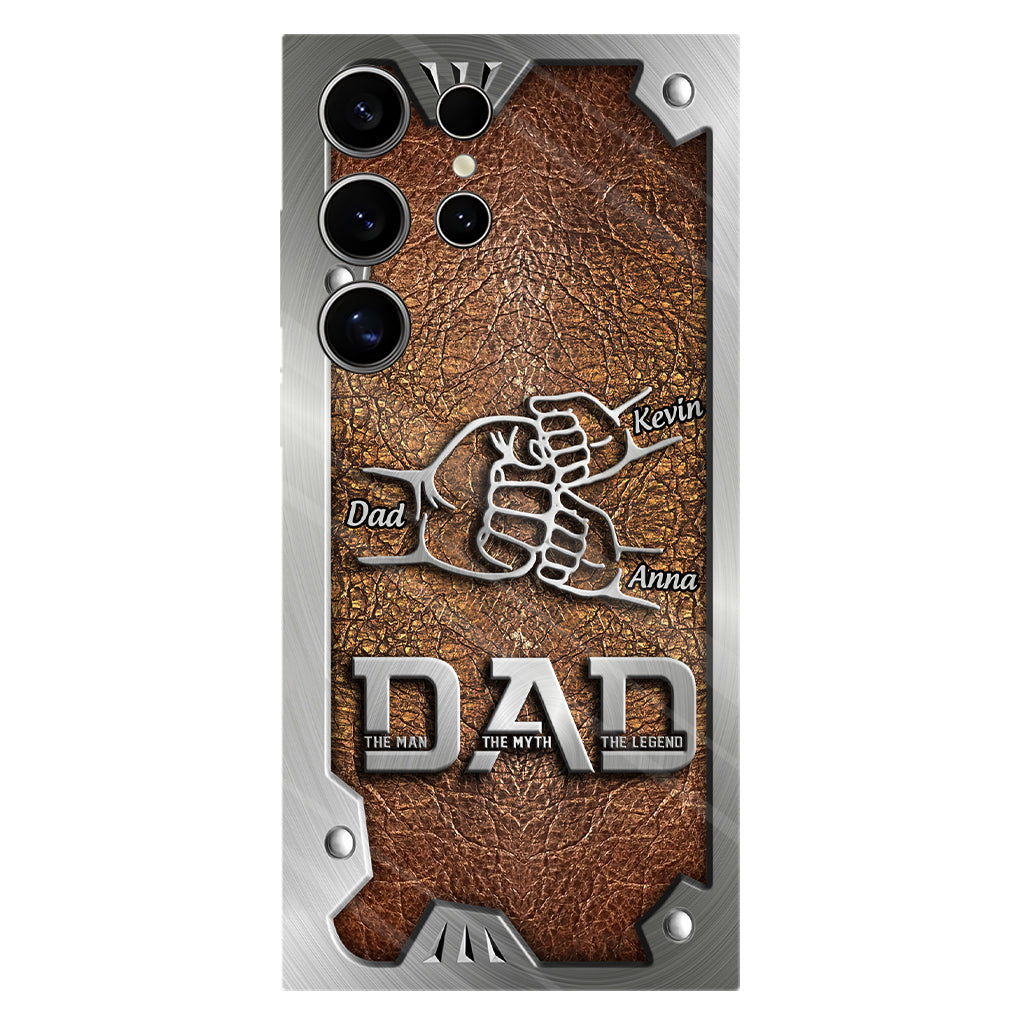Dad The Man The Myth The Legend First Bump - Personalized Father Full Print Phone Case