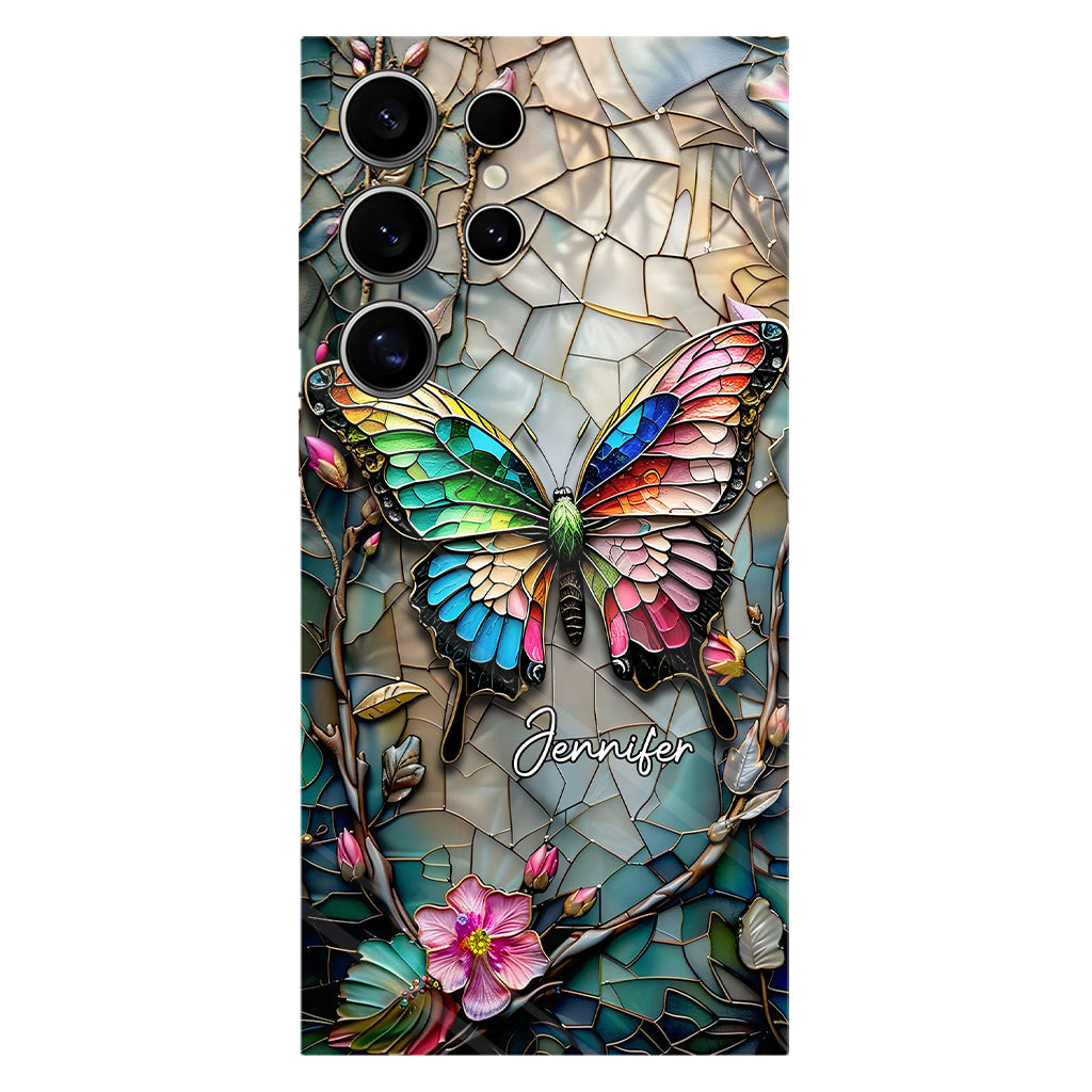 Love Butterflies - Personalized Butterfly Full Print Phone Case