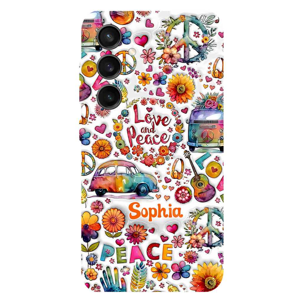 Hippie Soul - Personalized Hippie Full Print Phone Case