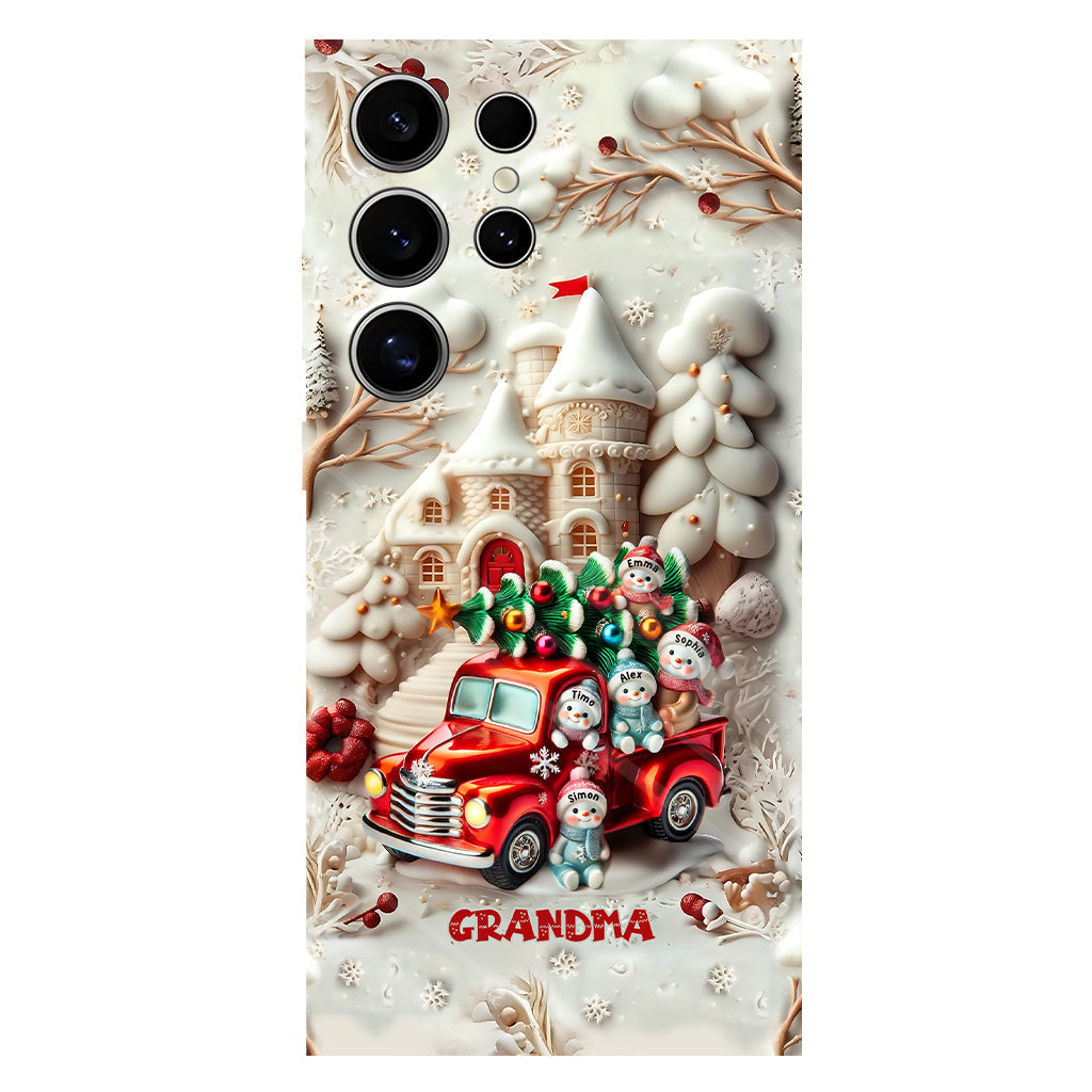 Nana's Little Cuties - Personalized Grandma Full Print Phone Case