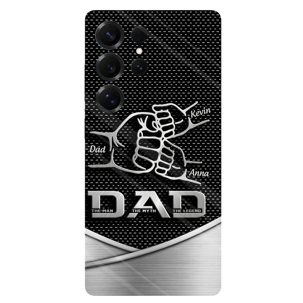 Dad The Man The Myth The Legend First Bump - Personalized Father Full Print Phone Case