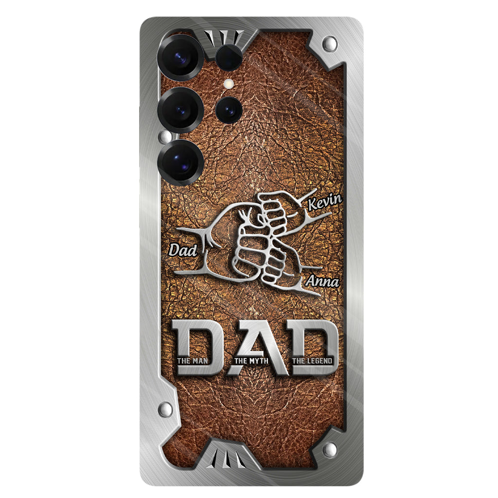 Dad The Man The Myth The Legend First Bump - Personalized Father Full Print Phone Case