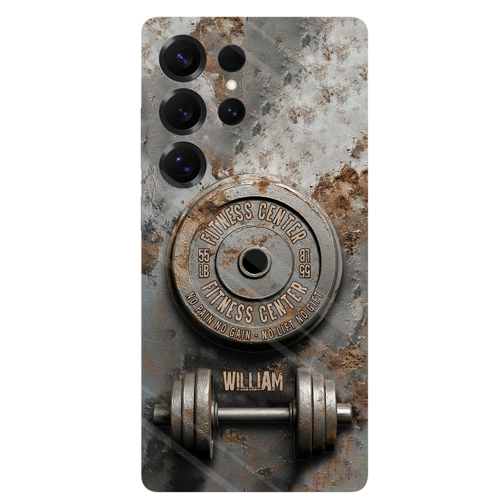 No Pain No Gain - Personalized Fitness Full Print Phone Case