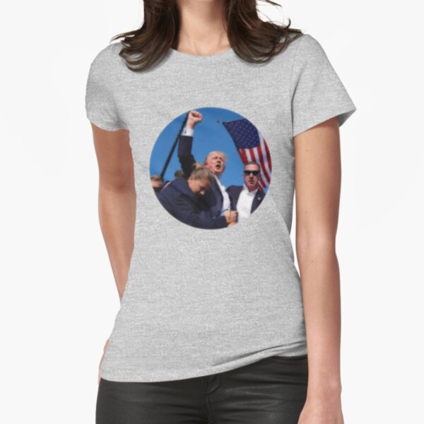 „Niemals aufgeben“-Shirt, „Kämpfe für Amerika“-T-Shirt, Retro-Rallye-Shirt & Hoodie
