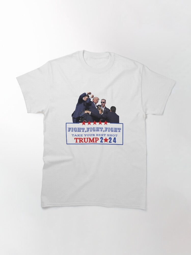 „Vermisst mich“-Shirt, „Fight Fight Fight“-T-Shirt, „Rallye 2024“-Shirt & Hoodie