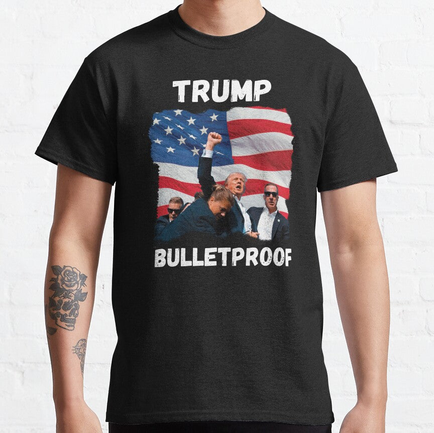 „You Missed“-Shirt, „Fight Fight Fight“-T-Shirt, „2024 Rally“-Shirt & Hoodie