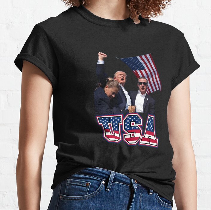 „You Missed“-Shirt, „Fight Fight Fight“-T-Shirt, „2024 Rally“-Shirt & Hoodie