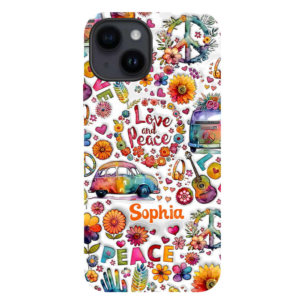 Hippie Soul - Personalized Hippie Full Print Phone Case