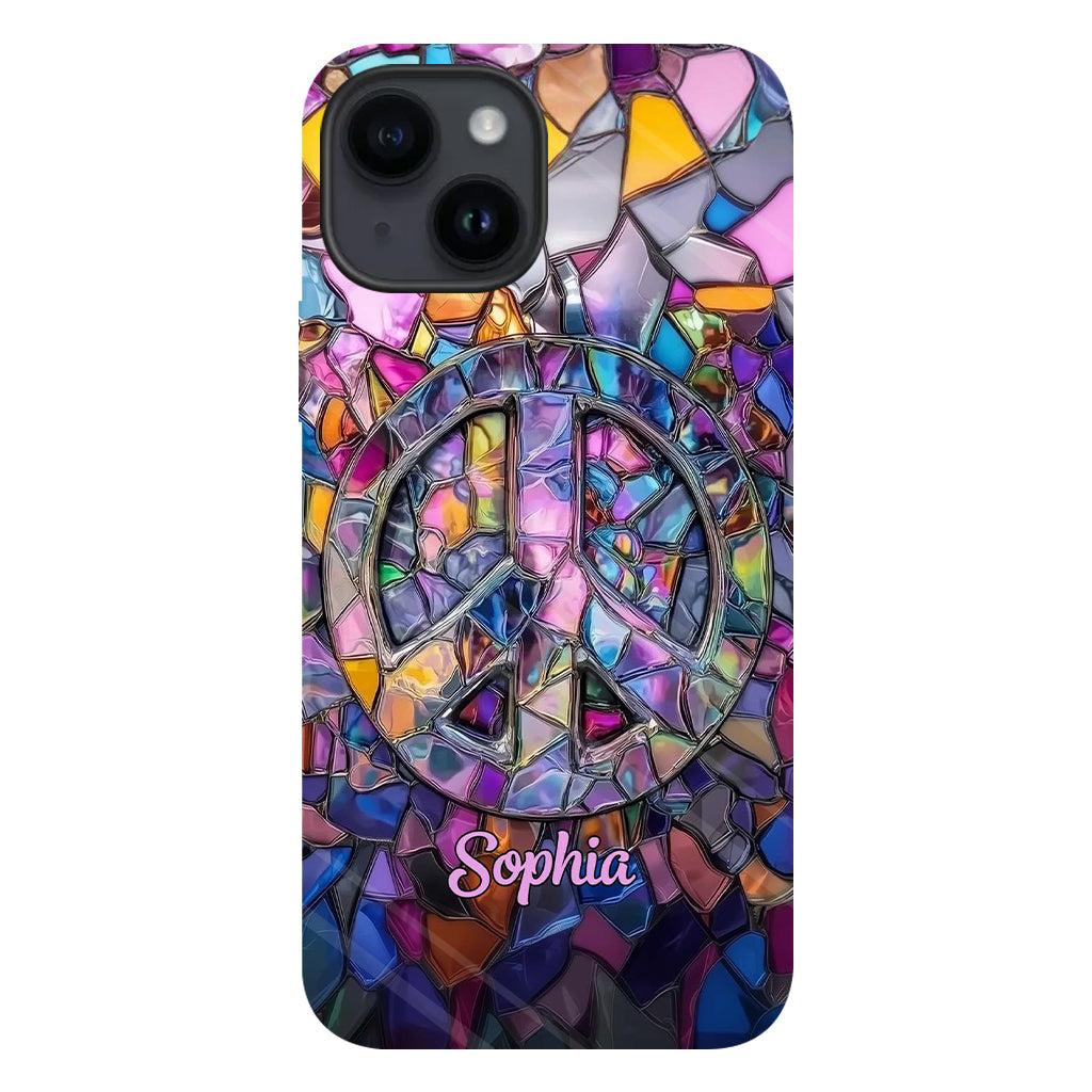 Hippie Soul - Personalized Hippie Full Print Phone Case