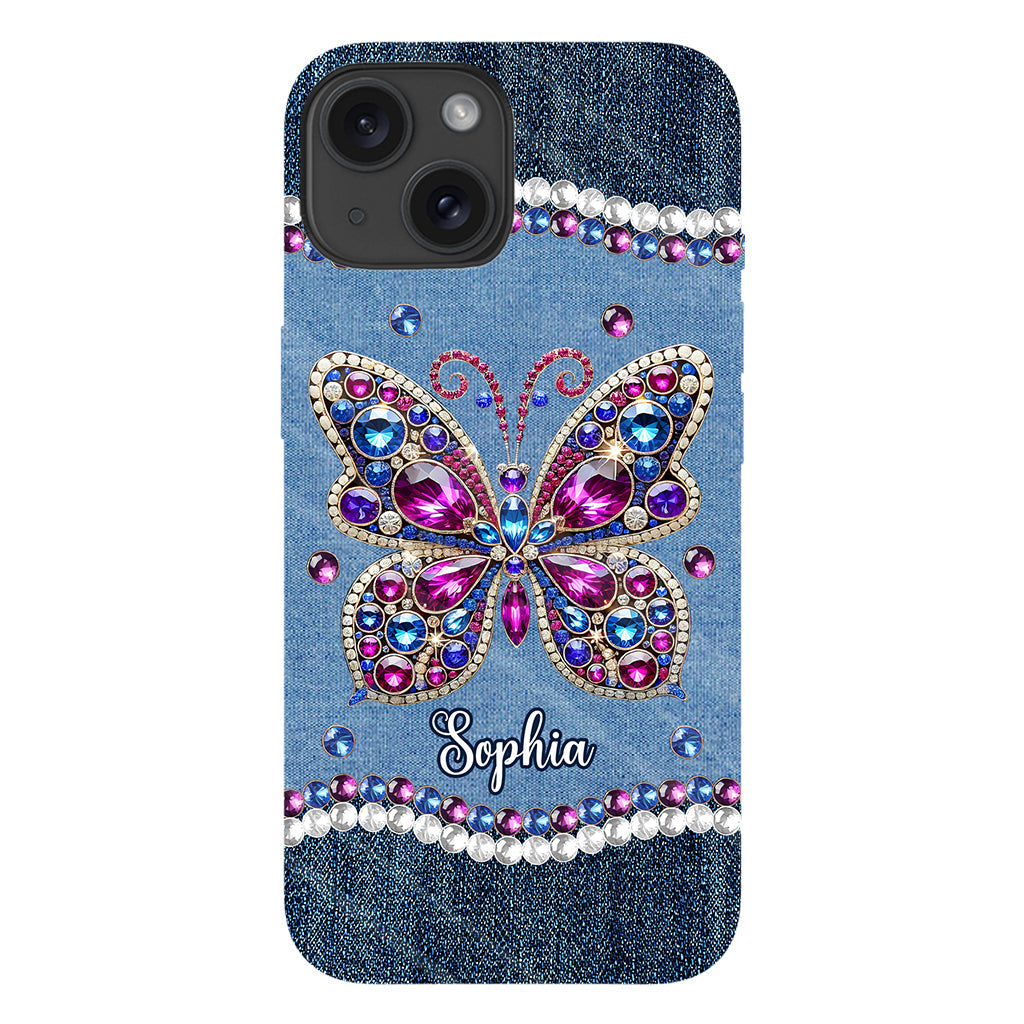 Beautiful Butterly - Personalized Butterfly Full Print Phone Case
