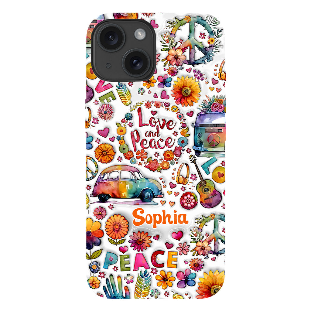 Hippie Soul - Personalized Hippie Full Print Phone Case