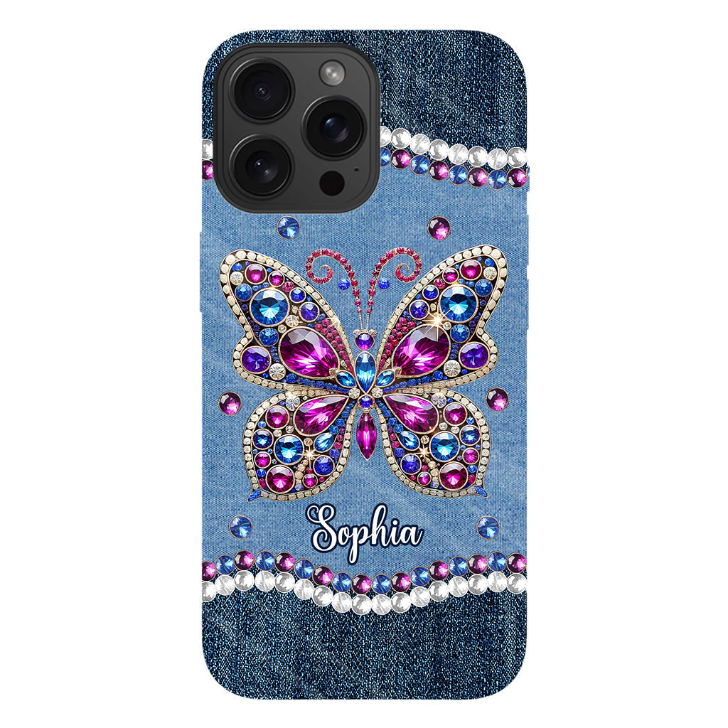 Beautiful Butterly - Personalized Butterfly Full Print Phone Case