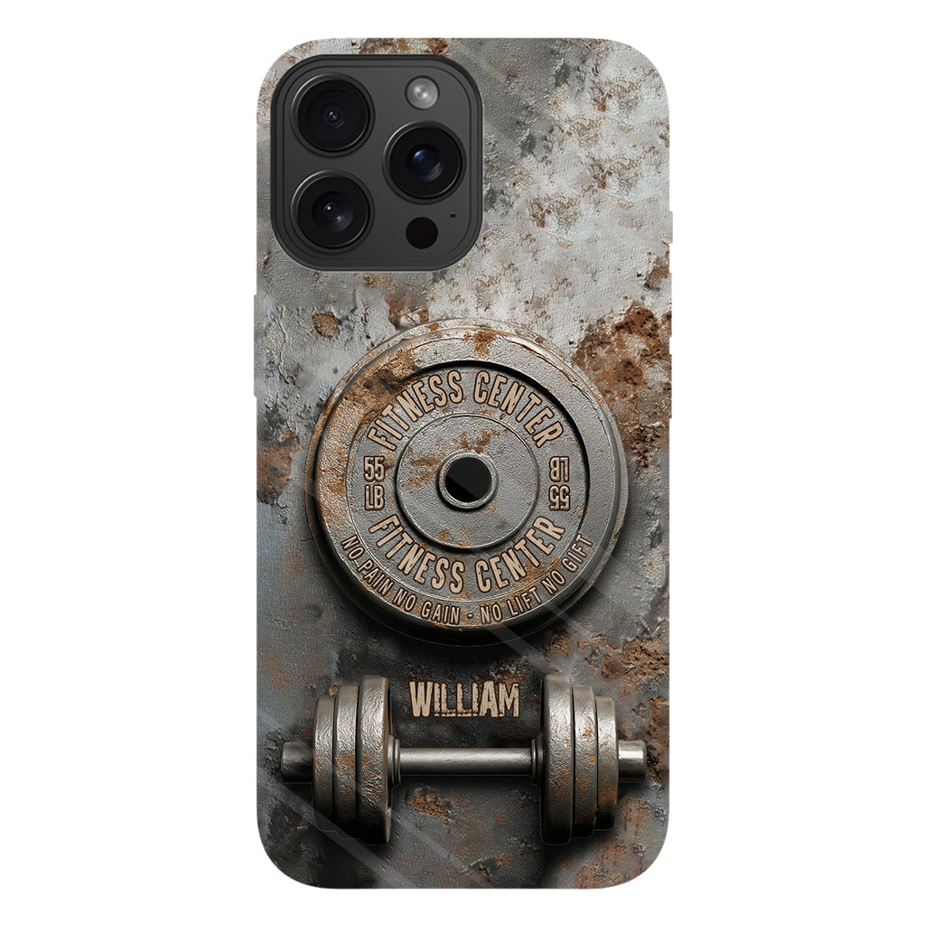 No Pain No Gain - Personalized Fitness Full Print Phone Case