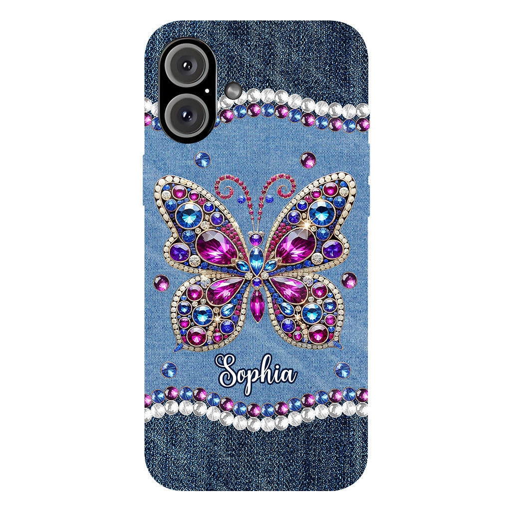Beautiful Butterly - Personalized Butterfly Full Print Phone Case