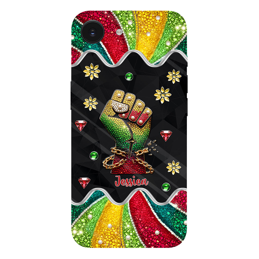 They Not Like Us - Personalized Juneteenth Full Print Phone Case & Phone Grip