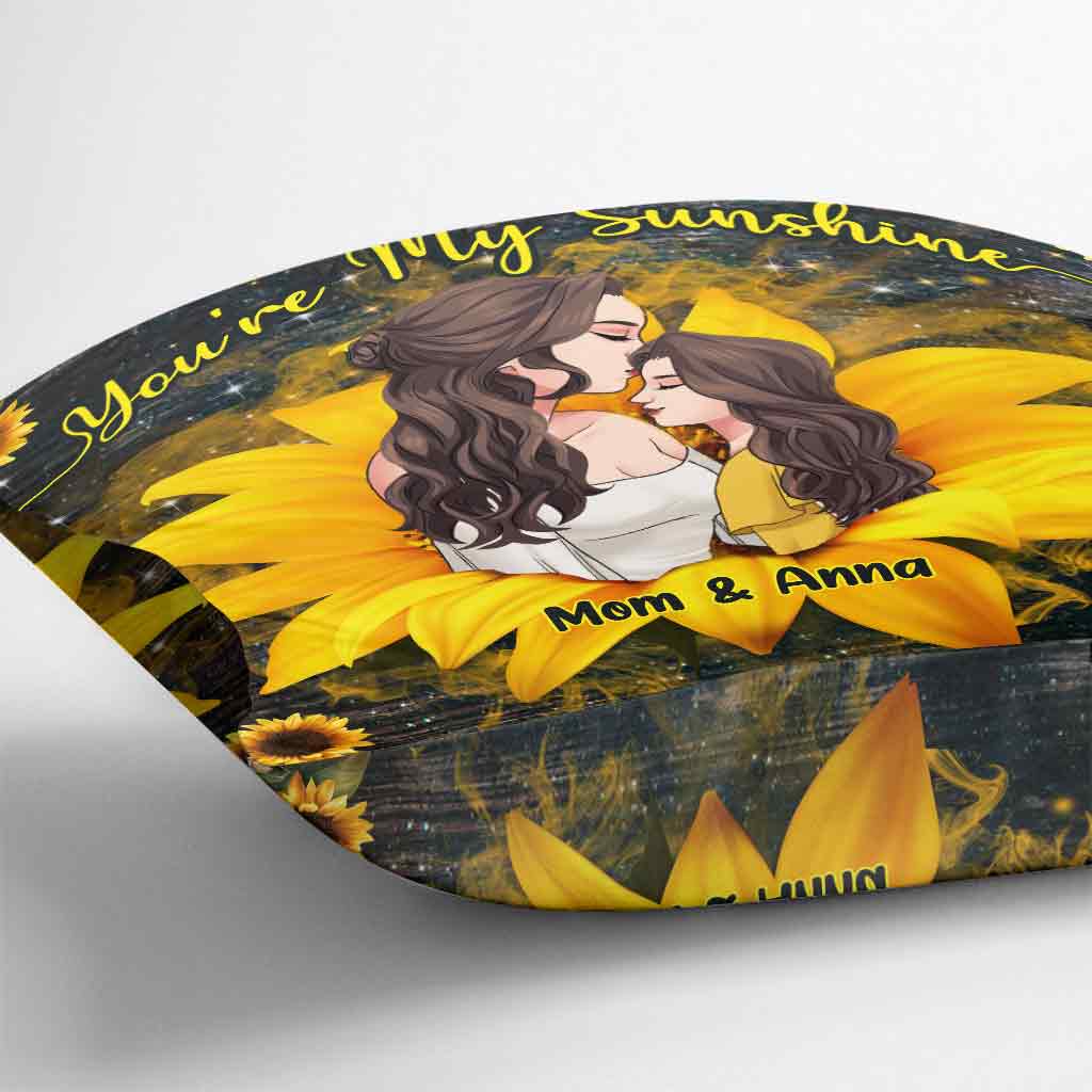 You're My Sunshine - Personalized Mother's Day Mother Throw Pillow