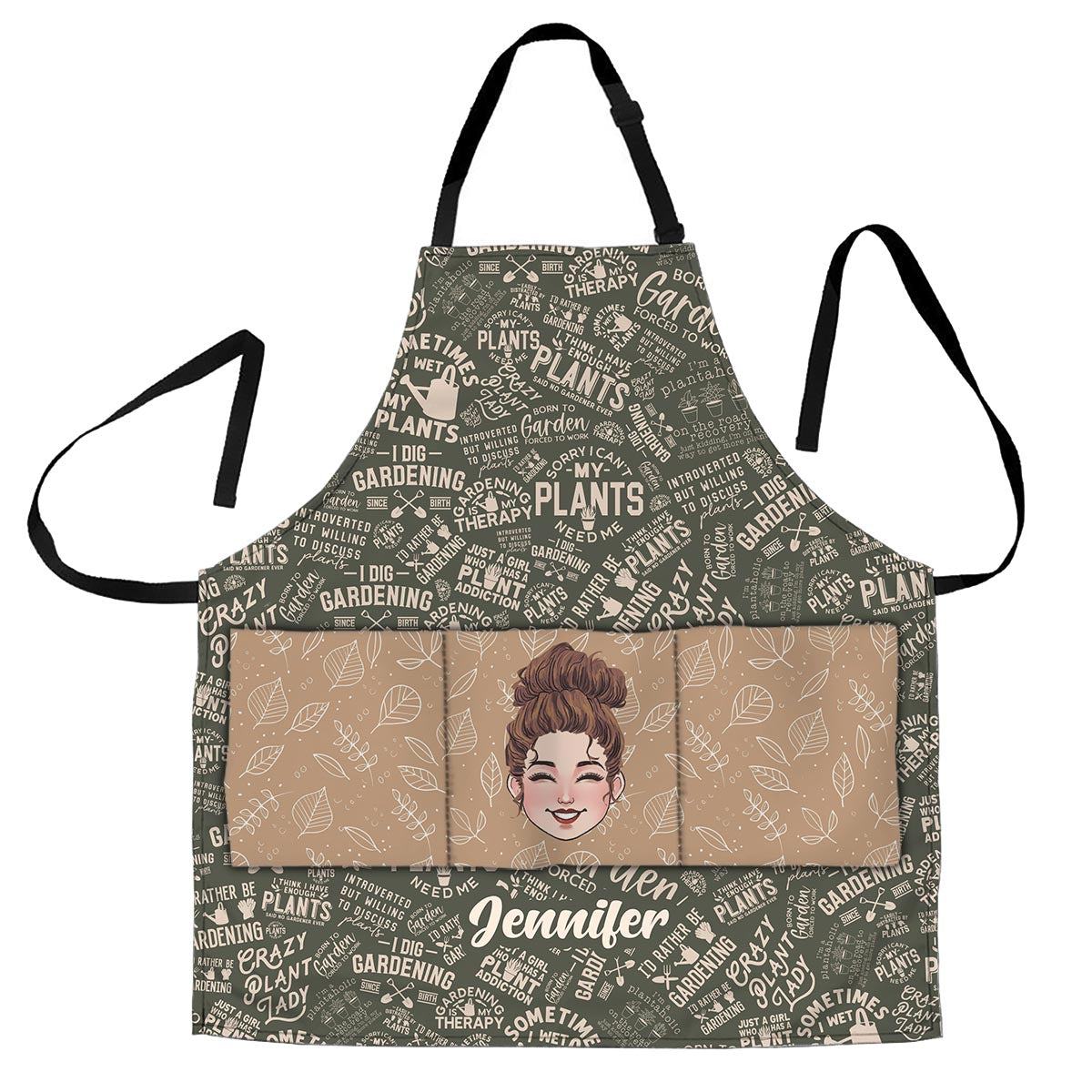 I Did Gardening Since Birth - Personalized Gardening Apron