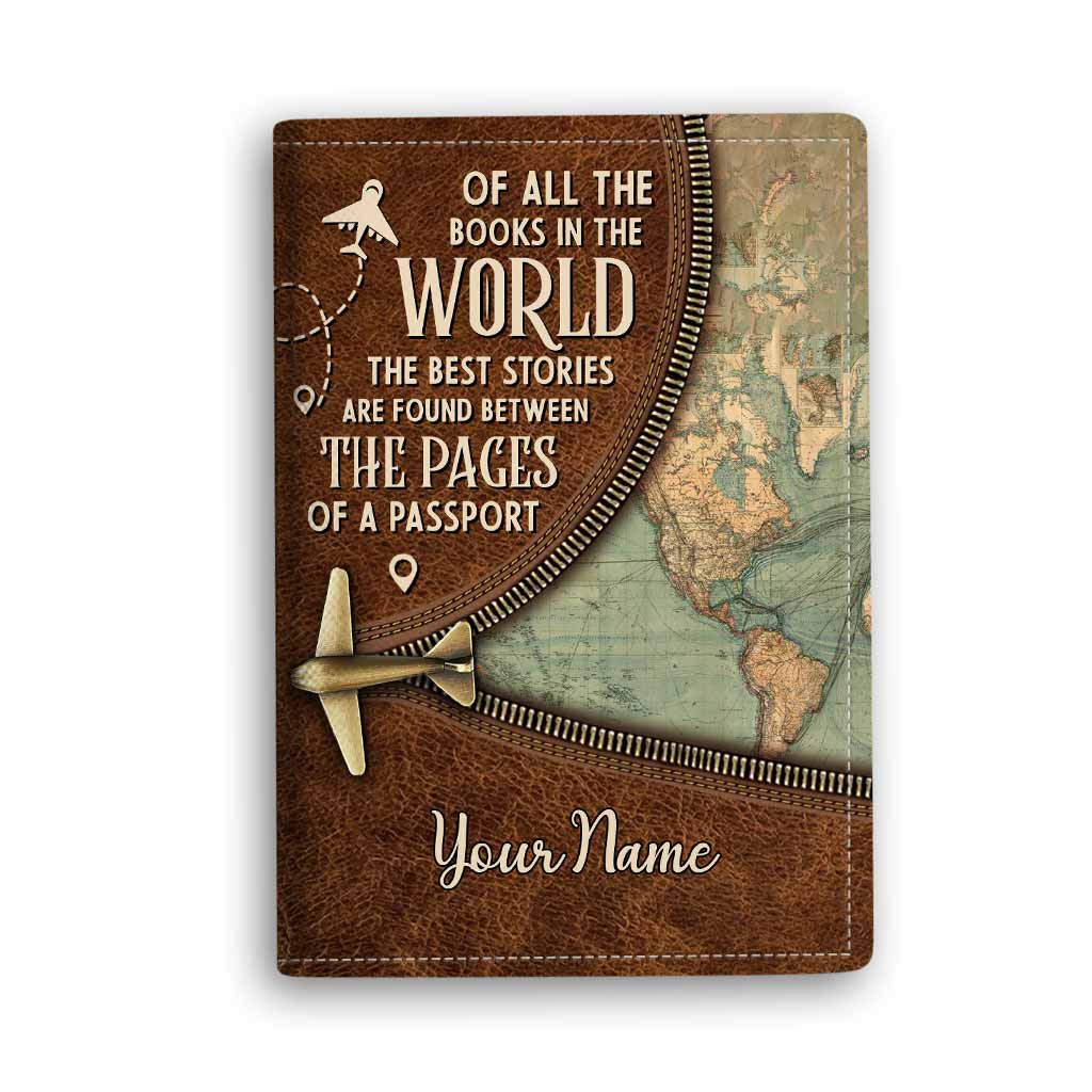 Of All The Books In The World - Personalized Travelling Passport Holder