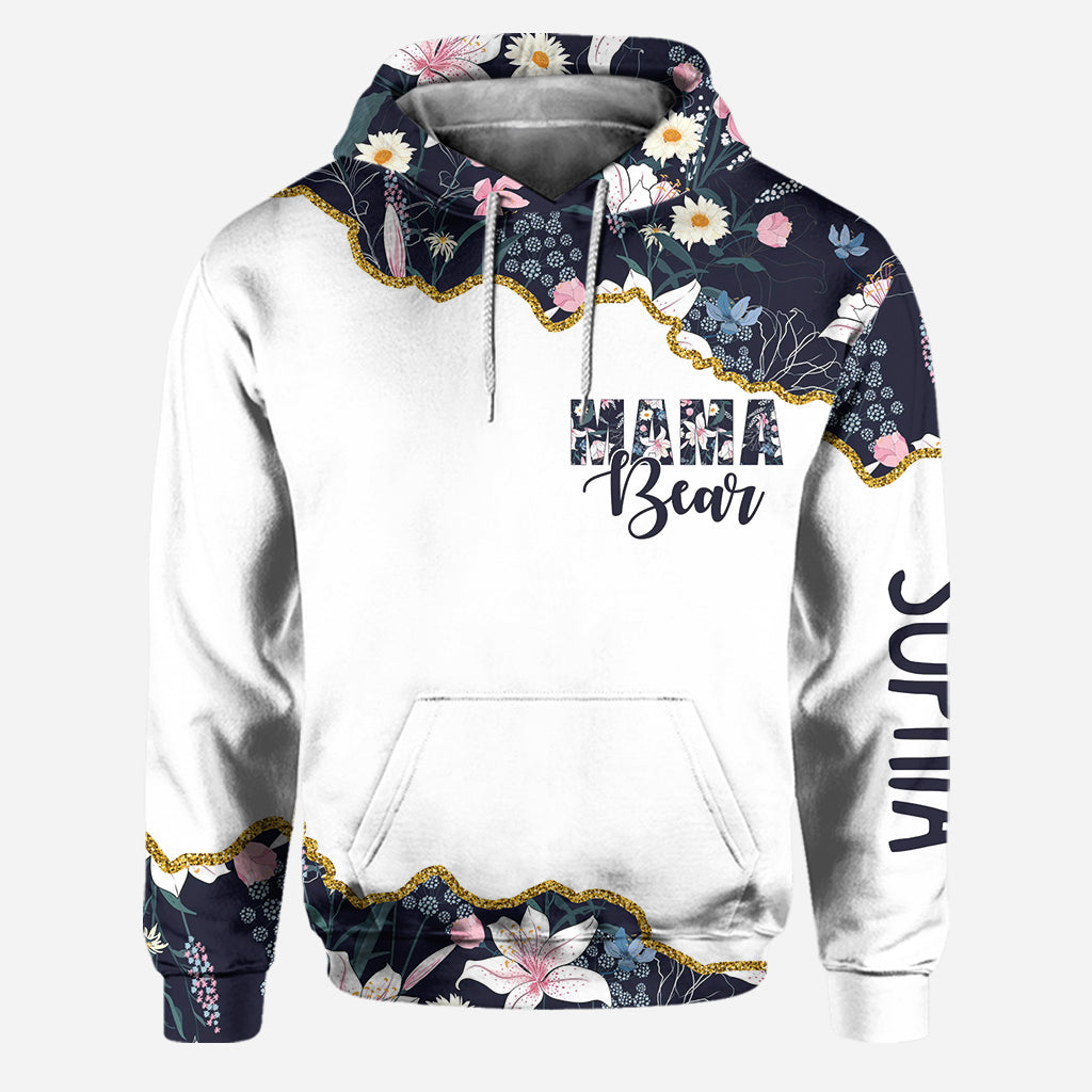 Mama Bear - Personalized Mother's Day Mother Hoodie and Leggings