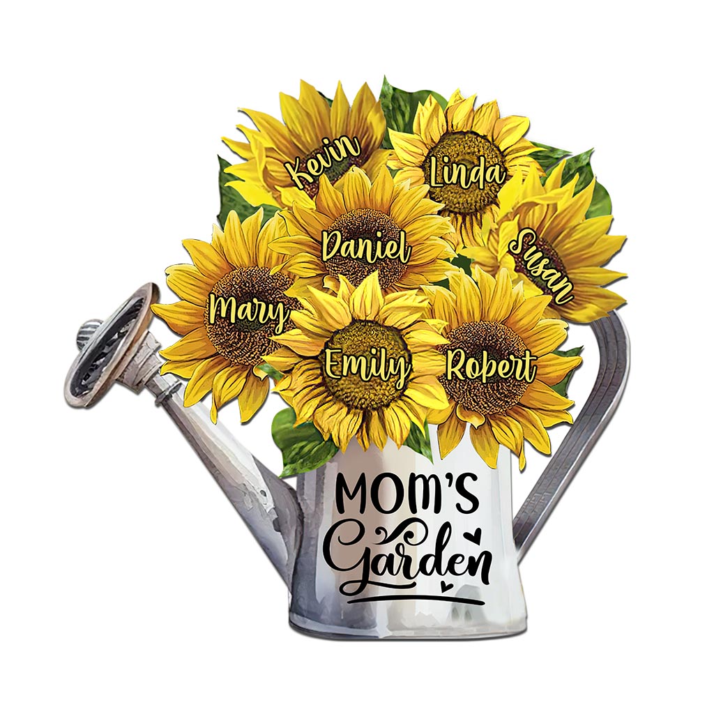 Mom's Garden - Personalized Gardening Cut Metal Sign