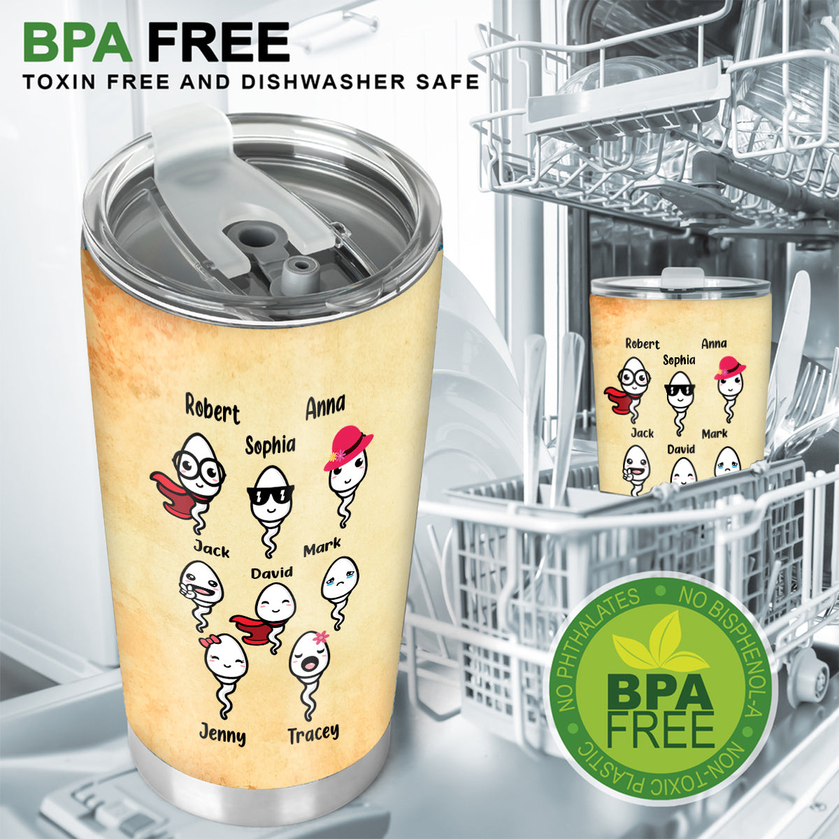 Seems Like Yesterday We're Chilling On Your Balls - Personalized Father Tumbler
