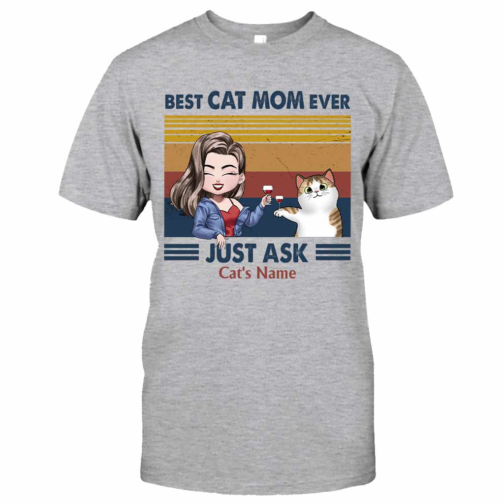 Meilleure maman chat du monde - T-shirt et sweat à capuche personnalisés pour chats