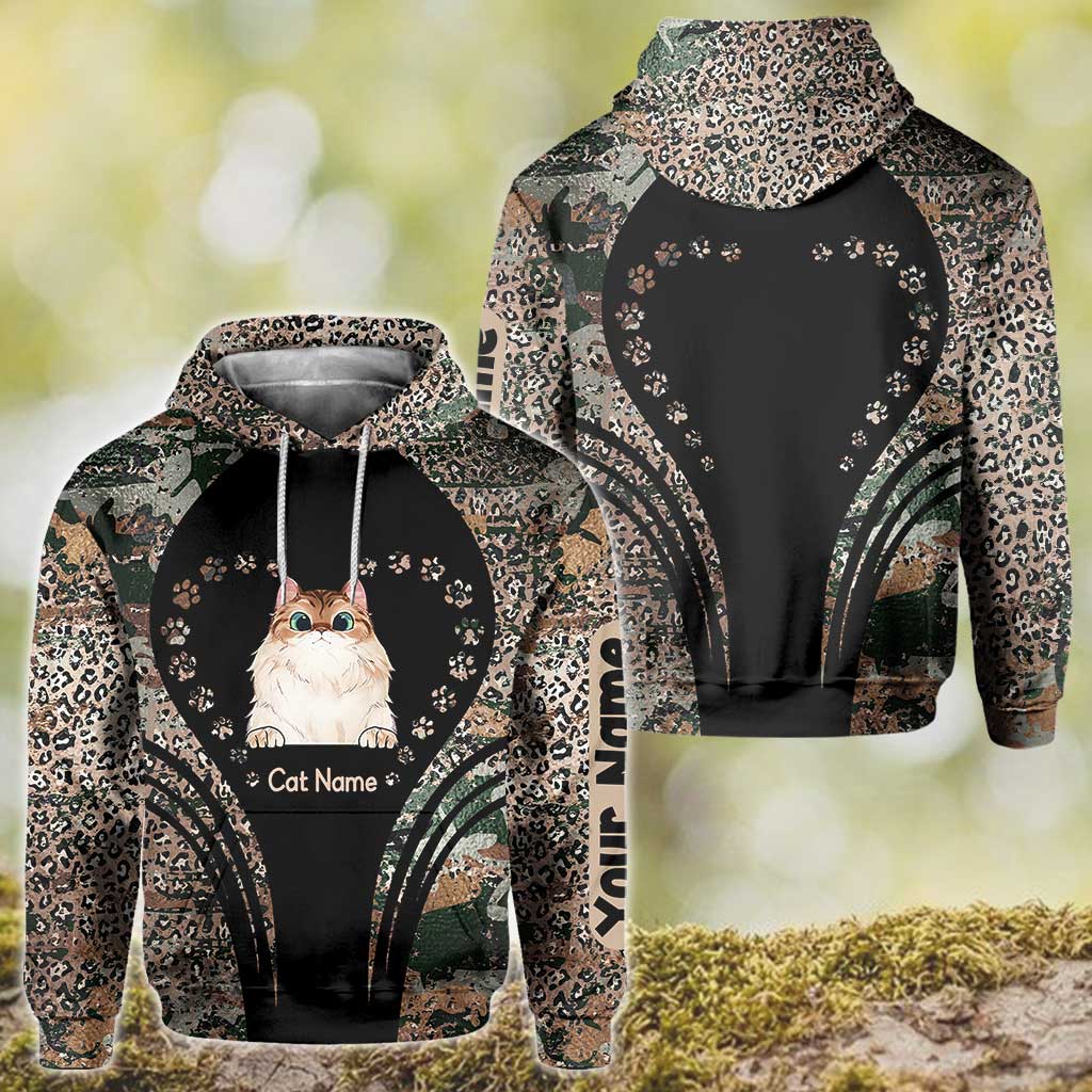 Love Cats - Personalized All Over T-shirt and Hoodie
