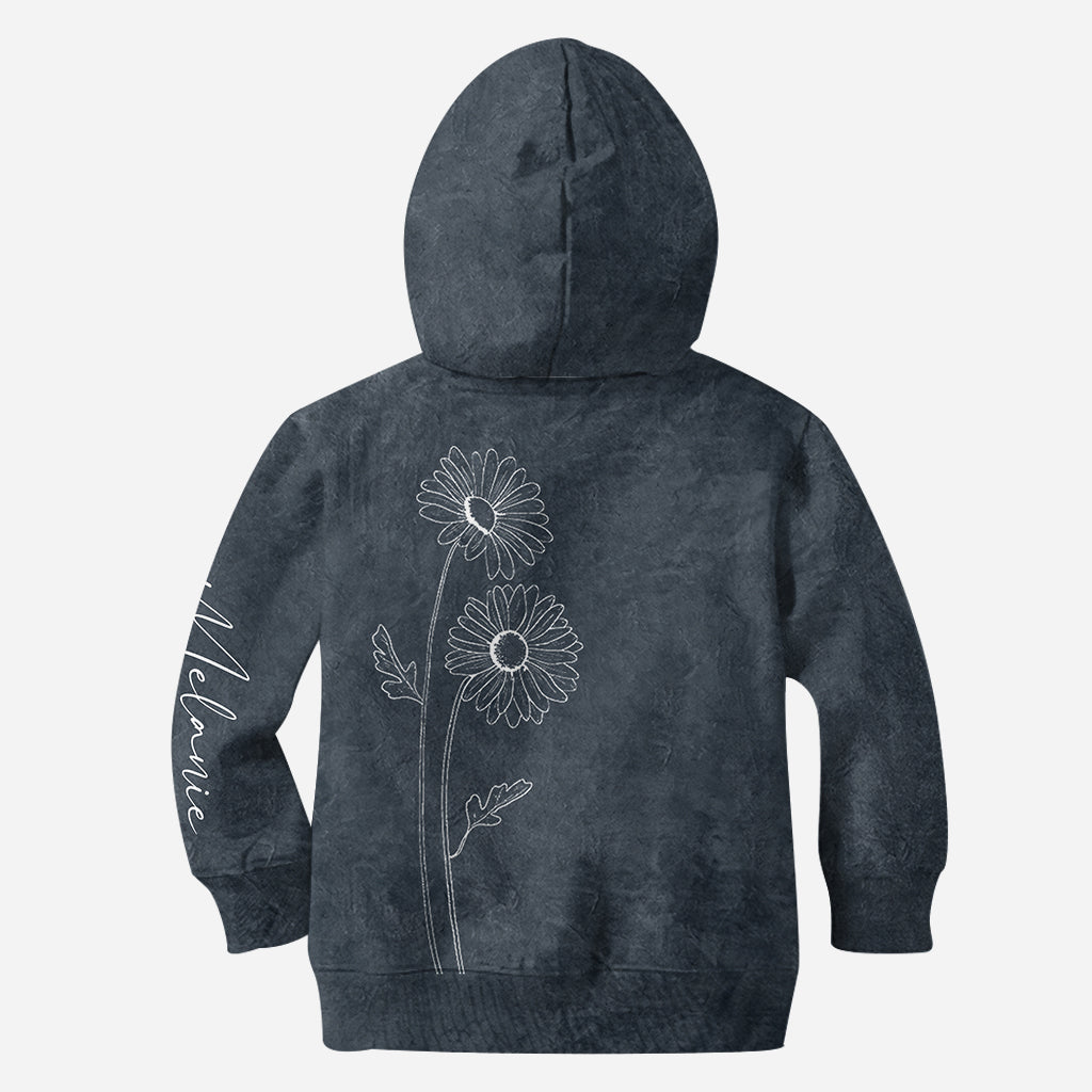 Best Mommy Grandma Birth Flower - Personalized Mother's Day Mother Hoodie And Leggings